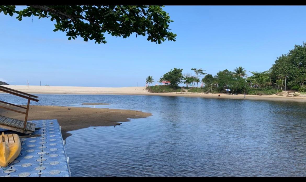 Casa na praia juquehy 44 Juquei Bagian luar foto