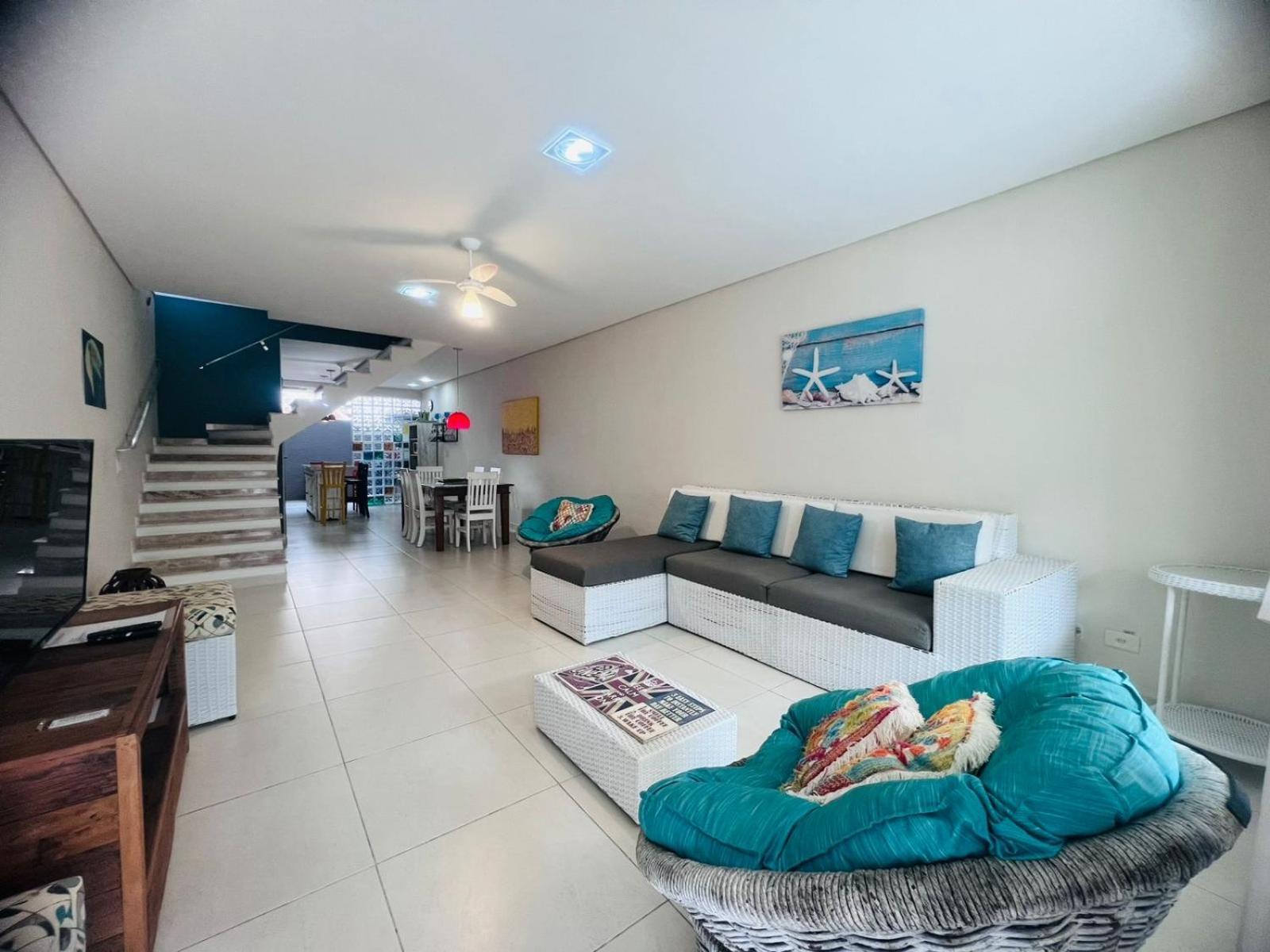 Casa na praia juquehy 44 Juquei Bagian luar foto